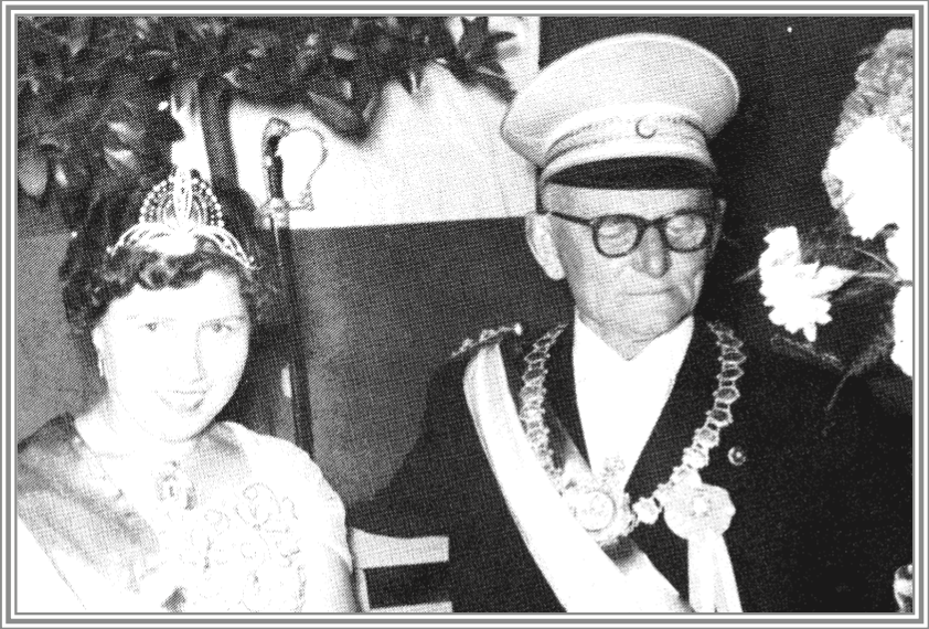 Königspaar 1955: Emil Nienhaus und Cläre Linnenberg