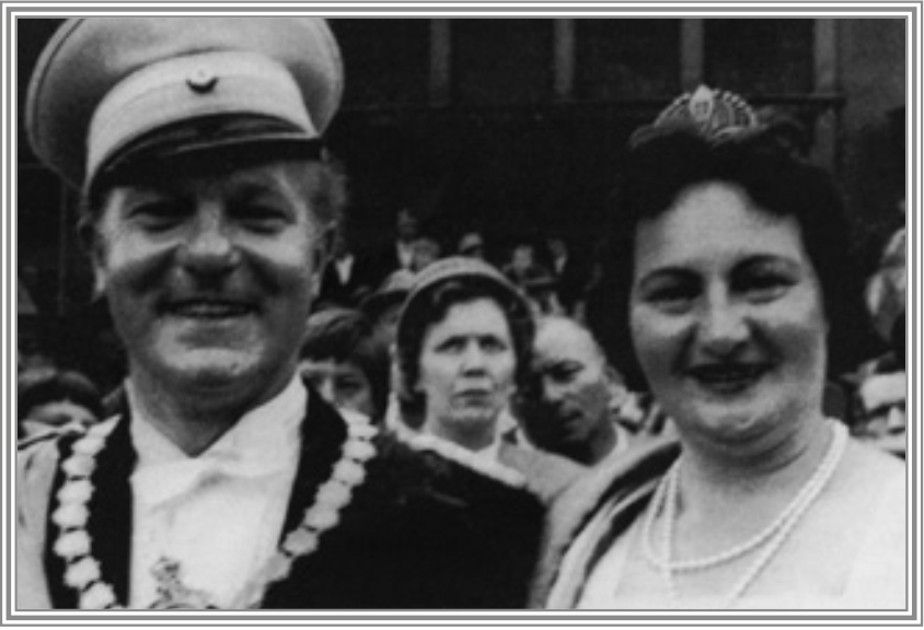 Königspaar 1958: Wilhelm Pasel und Erna Pöppelbaum
