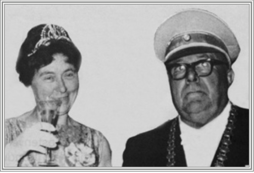 Königspaar 1963: August Budde und Friedel Terwei